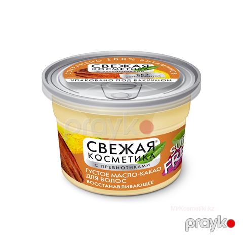 Saç yağı "Fito Косметик" Super Fresh Təzə Kosmetika Kakao Bərpaedici 180 ml — Bakı