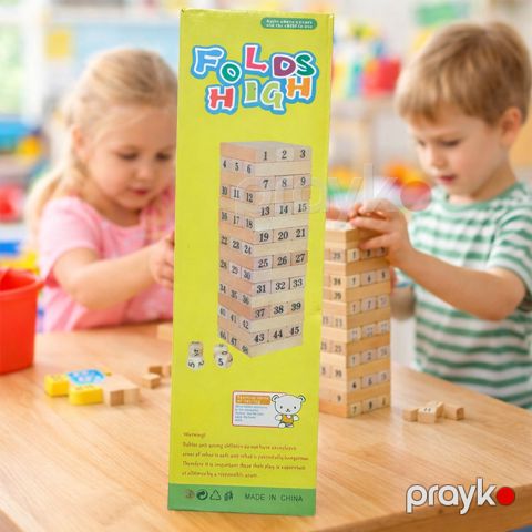 İnkişaf etdirən oyun dəsti Folds High, taxta, 6+ yaş — Bakı