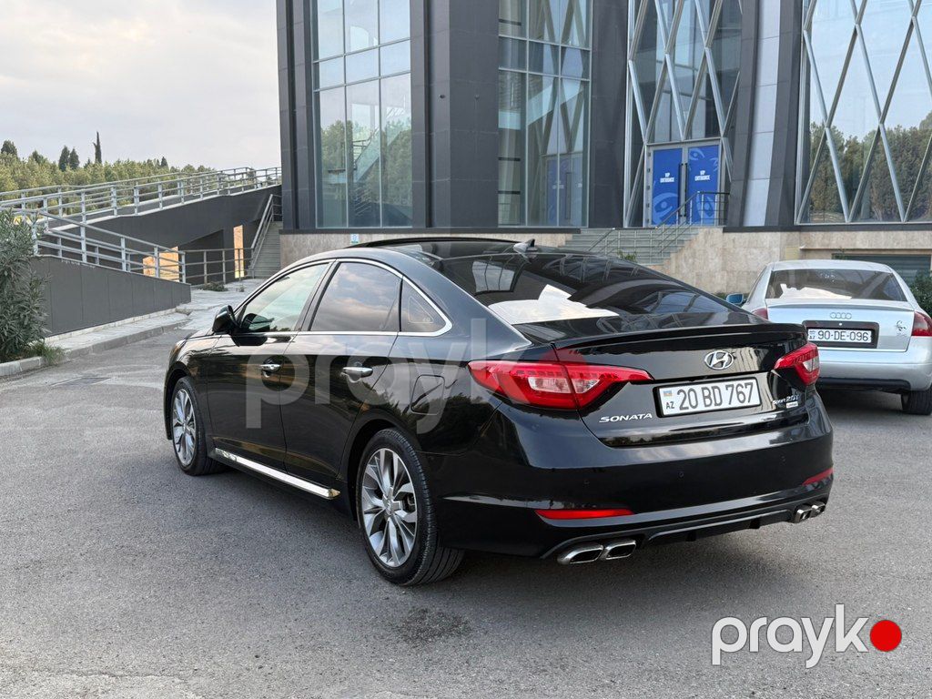 Hyundai Sonata, 2.0 L, 2015 il, 159 647 km — Avtomobillər, Gəncə (5)