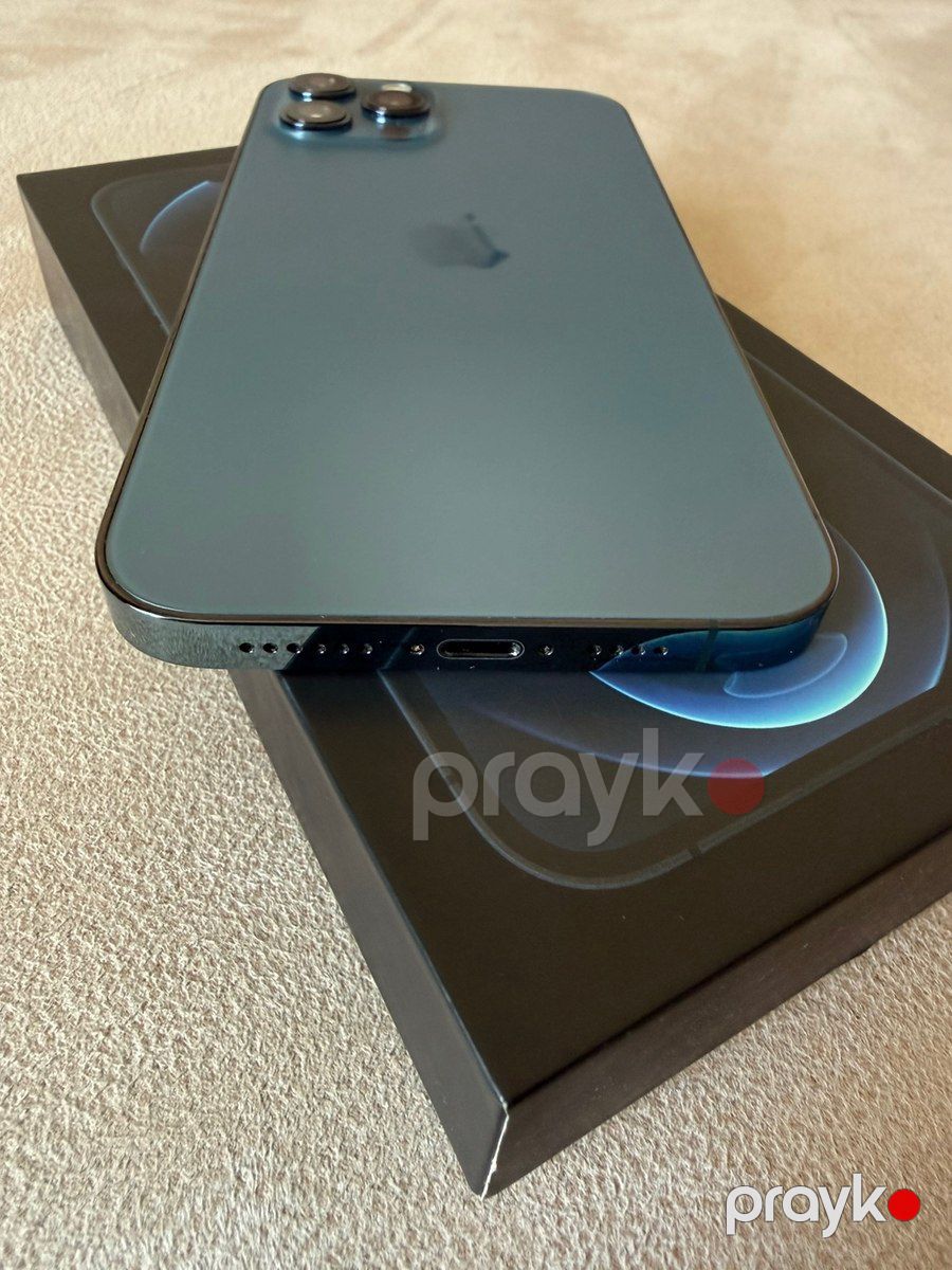 Apple iPhone 12 Pro Max Pacific Blue 128GB/6GB — Smartfonlar, Bakı (8)