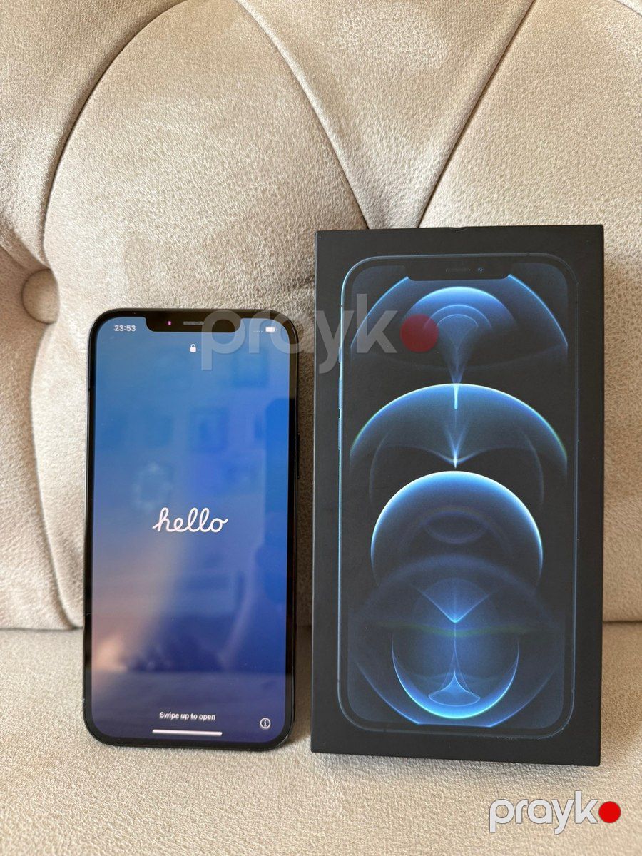Apple iPhone 12 Pro Max Pacific Blue 128GB/6GB — Smartfonlar, Bakı (3)