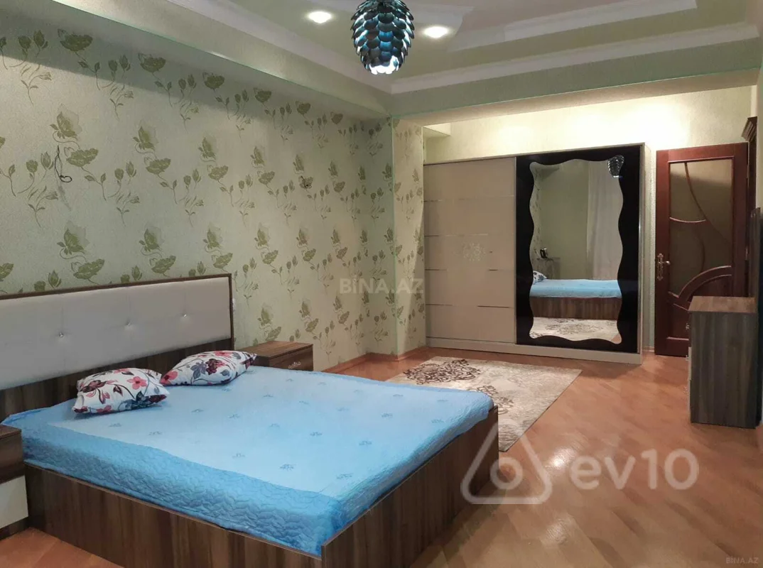3 otaqlı mənzil, 110 m², İdeal mtk — kirayə — Mənzil, Bakı (3)