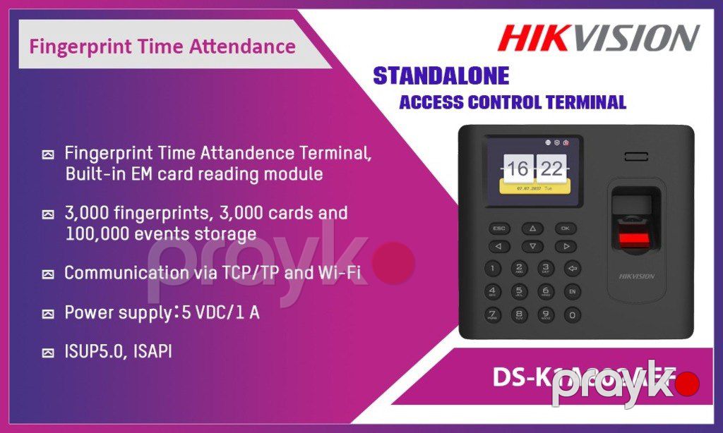 "Hikvision K1802" barmaq izi cihazı — Ağıllı ev və təhlükəsizlik, Bakı (2)