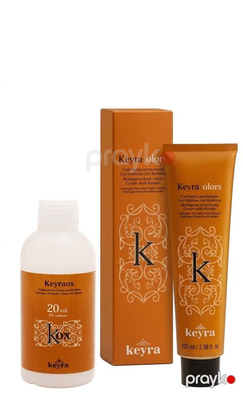 Saç boyası Keyra Color №3.5, 100 ml + Keyraox 20 Vol 6% oksidləşdirici, 100 ml — Bakı