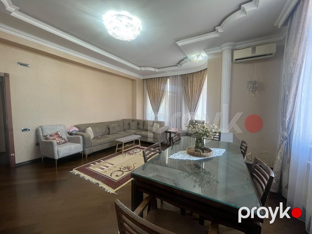 3 otaqlı, Yeni tikili, 127 kv. m — Mənzil, Bakı (4)