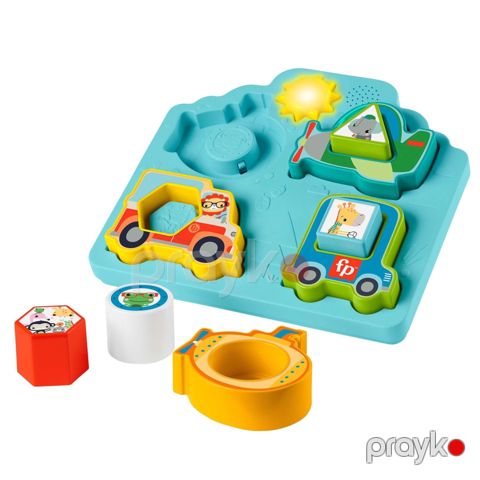 İnkişaf etdirən oyuncaq Mattel HRP31 Fisher-Price The Shapes & Sounds, 1-5 yaş — Bakı