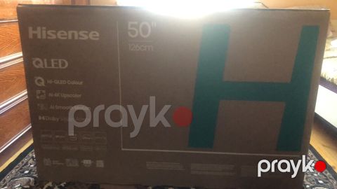 Hisense 50" (126 sm) QLED televizor Xüsusiyyətlər: - QLED panel — Bakı