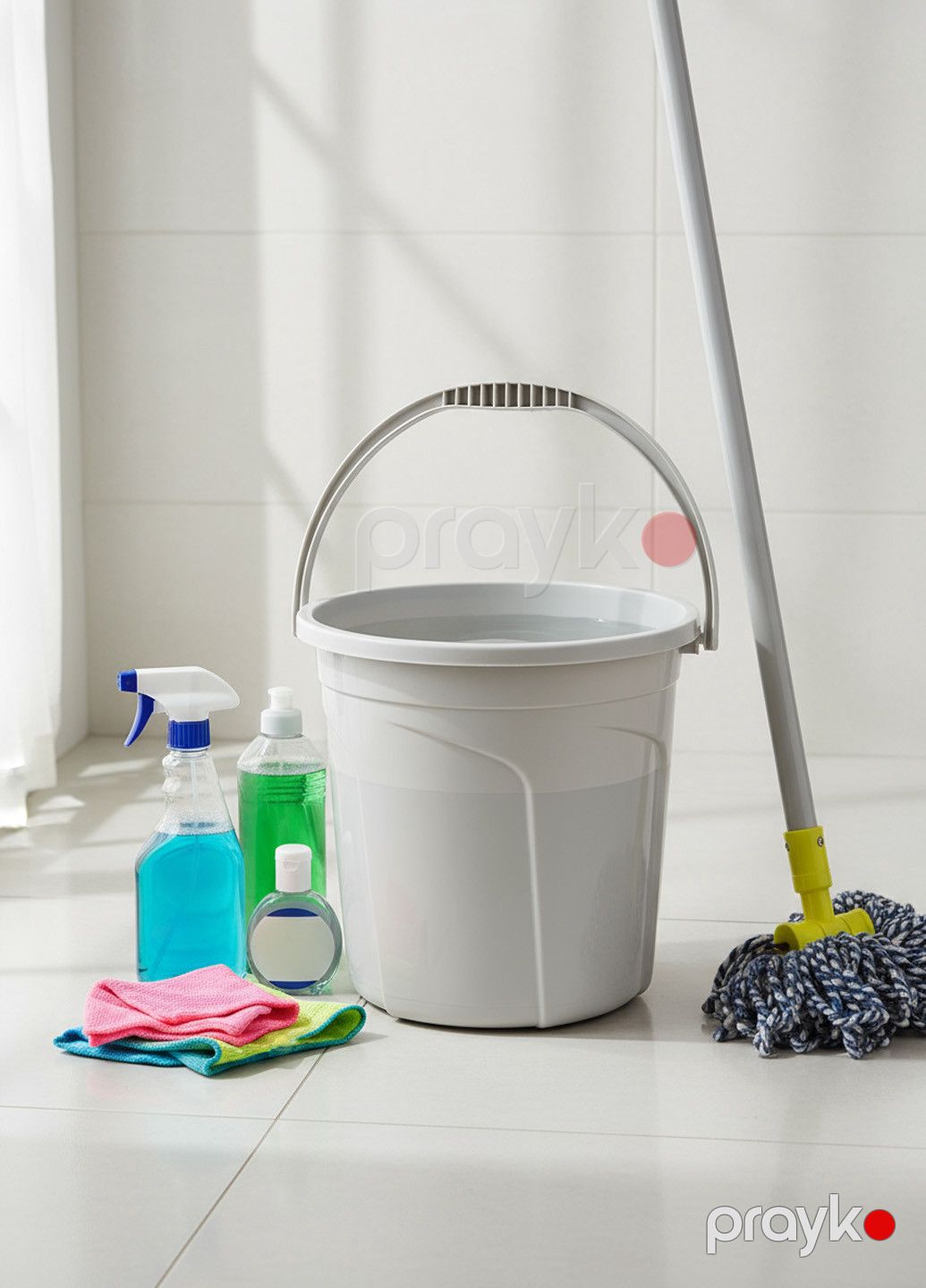 Vedrə Stars Plast, plastik, bej, 27.8х26.3 sm, 10 L — Mallar, Bakı (2)