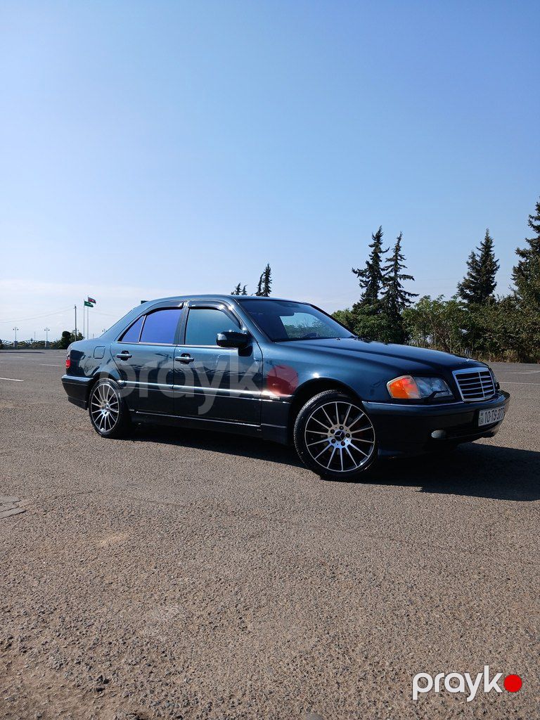 Mercedes C 200, 2.0 L, 1999 il, 429 638 km — Avtomobillər, Biləsuvar (3)