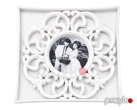 Foto çərçivə, ağ, MDF, 15x15 sm — Bakı