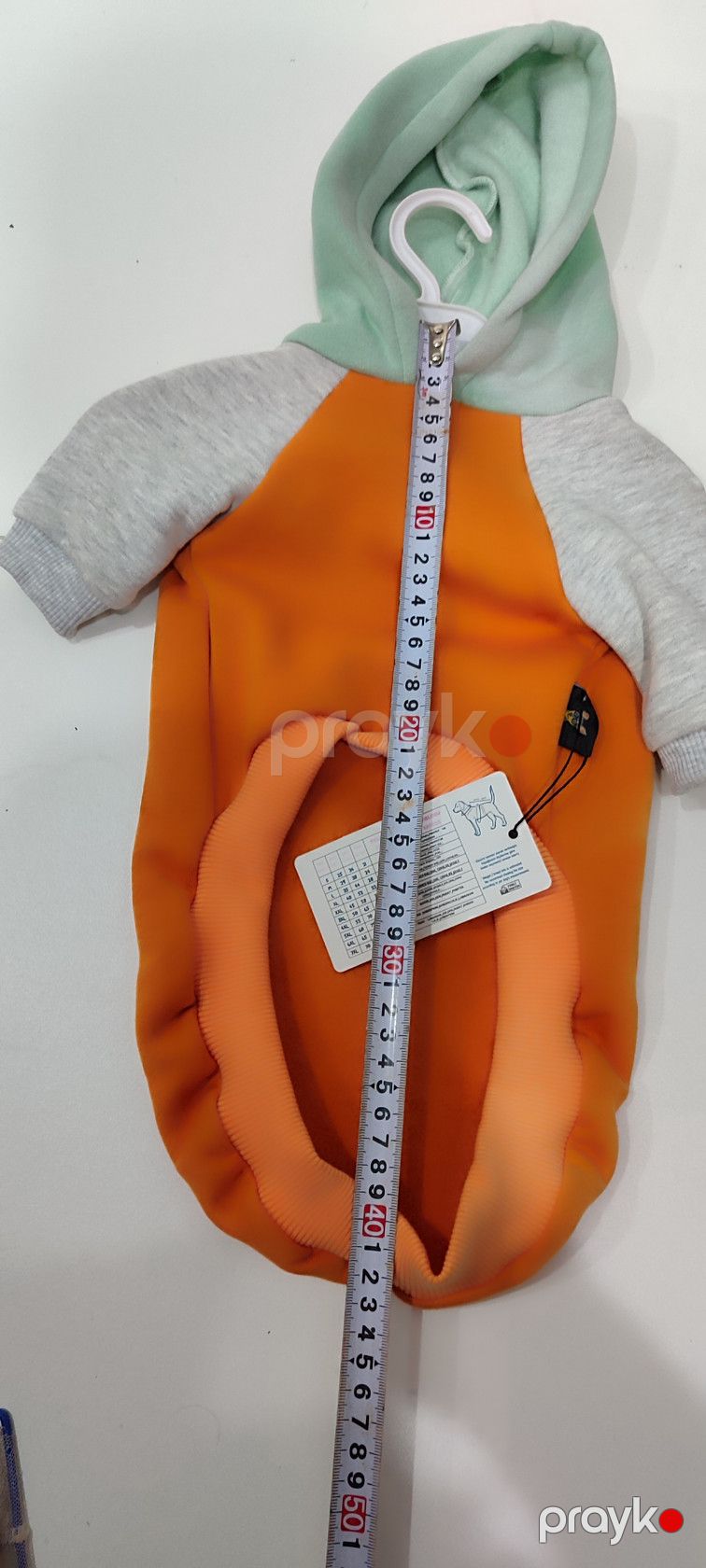 Kombinezon itlər üçün Aquazoo, narıncı, pambıq, XL — Mallar, Bakı (3)