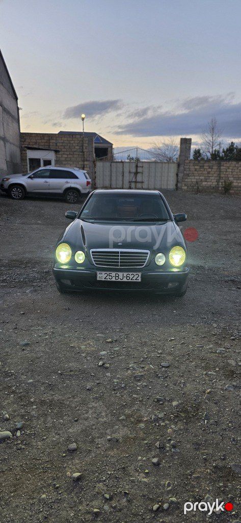 Mercedes E 200, 2.0 L, 2000 il, 390 000 km — Avtomobillər, Bakı (4)