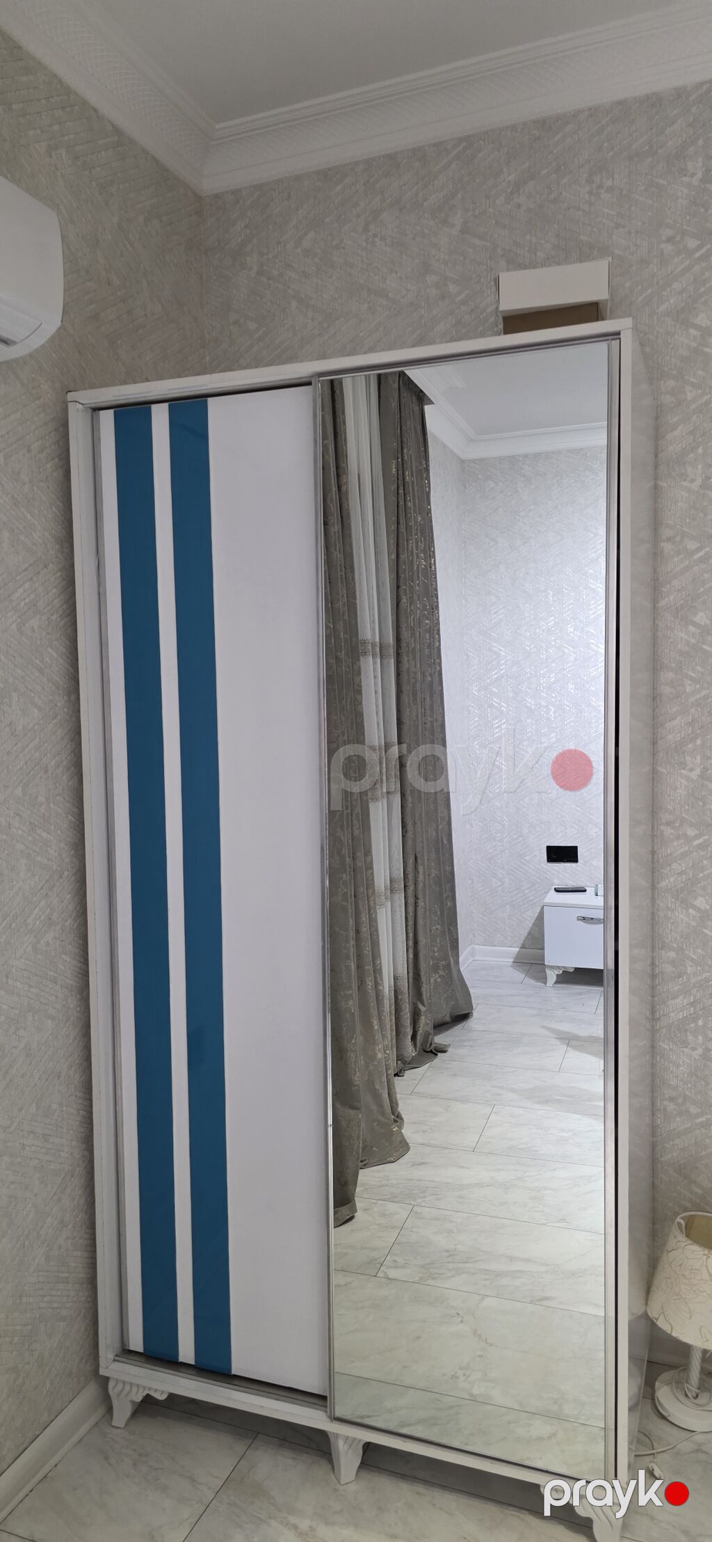 Oğlan və qız üçün, İşlənmiş, 2 təknəfərlik çarpayı, Dolab, 2 tumba — Uşaq mebeli dəstləri, Bakı (3)