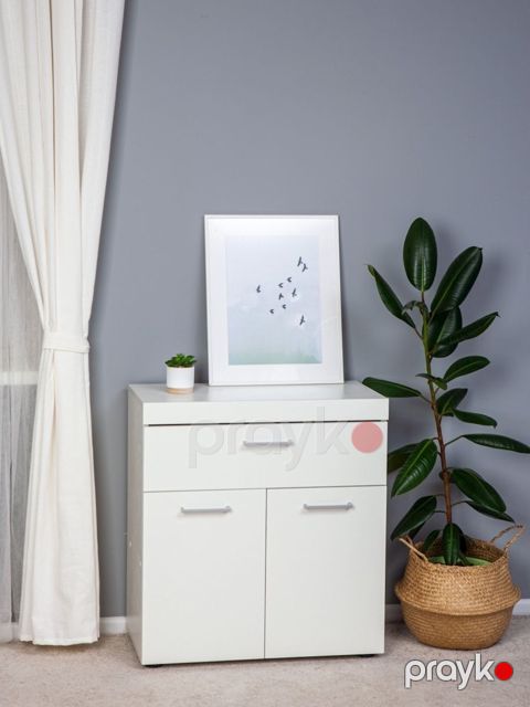 Tumba Letta, Ldsp, ağ, 74x34x71 sm — Bakı