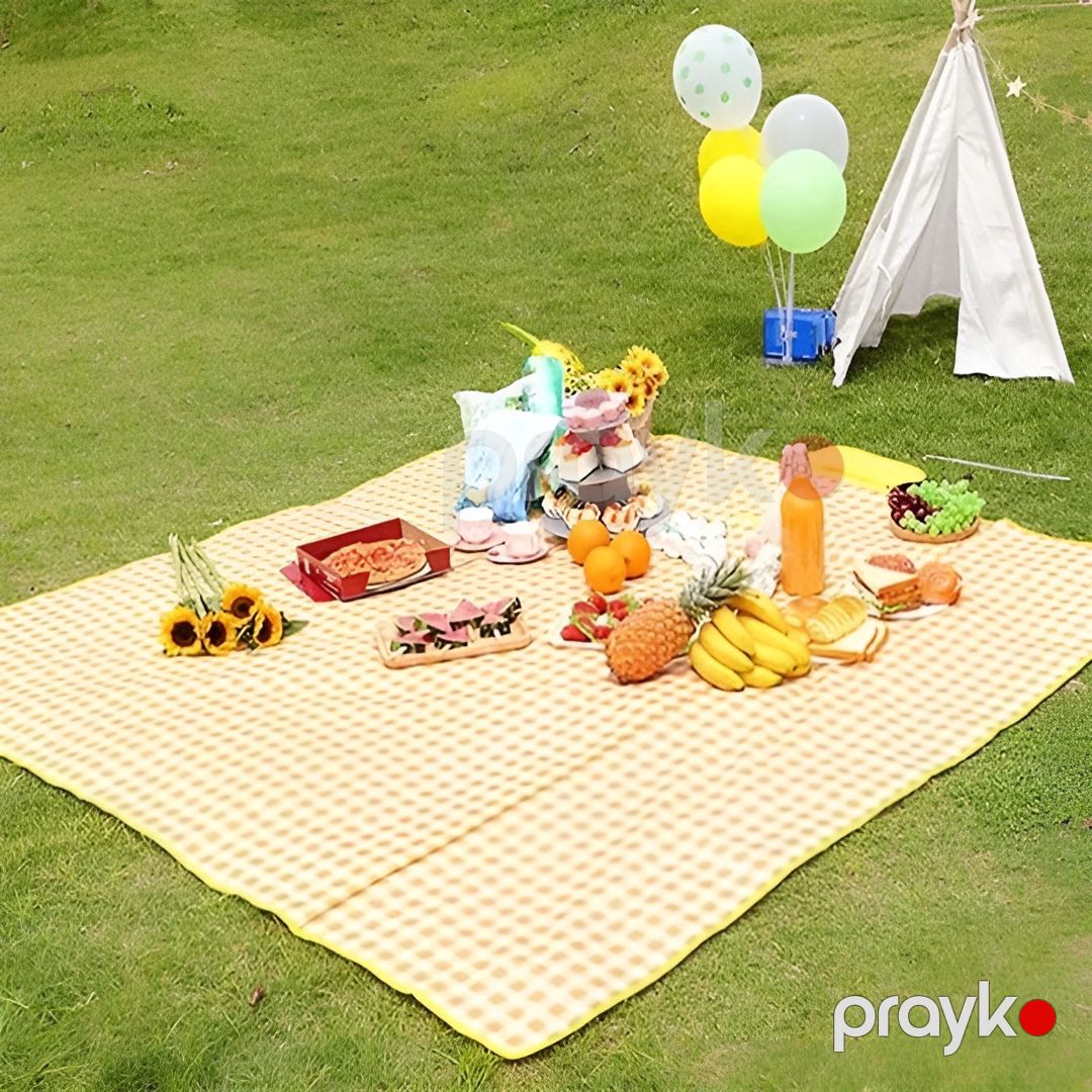 Piknik üçün xalça No brand, 200x300 sm, Parça, Sarı — Mallar, Bakı (3)