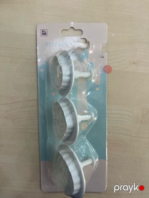Kəsici dəsti Ürək, plastik, ağ — Bakı