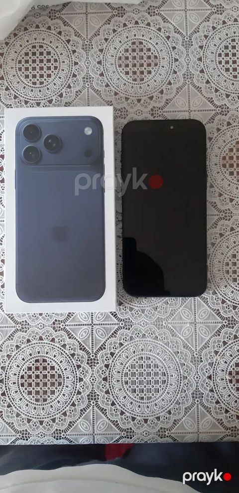 IPhone 17 Pro Max, 256 GB, Mavi, Face ID — Bakı