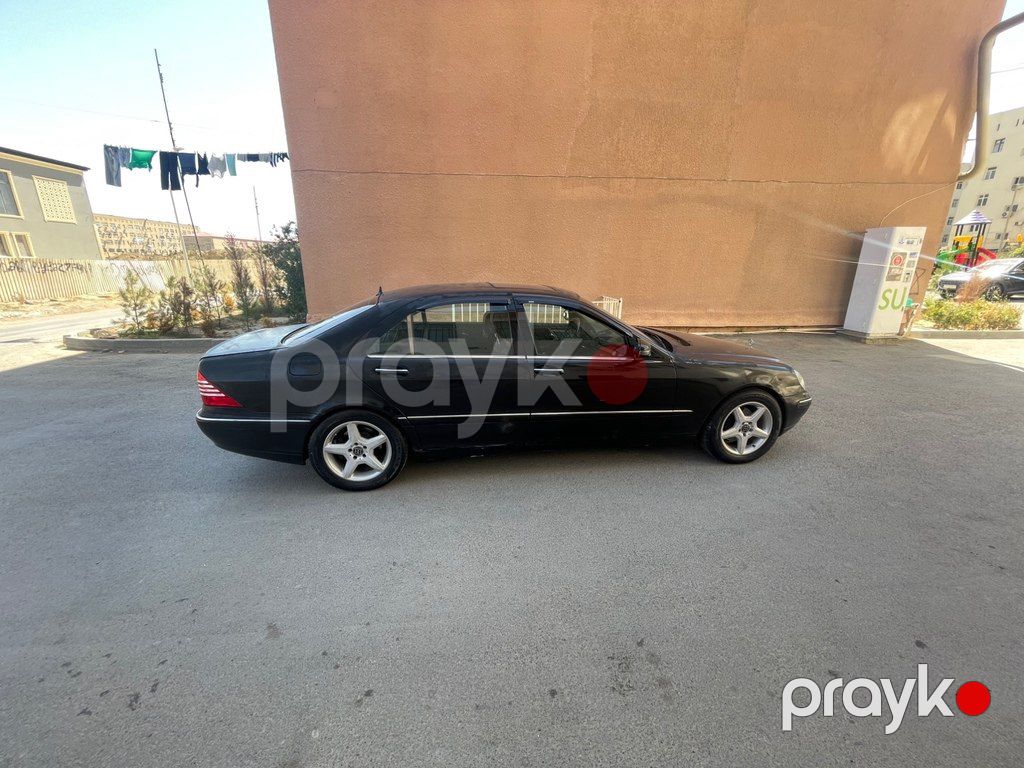 Mercedes S 320, 3.2 L, 1999 il, 311 000 km — Avtomobillər, Bakı (4)