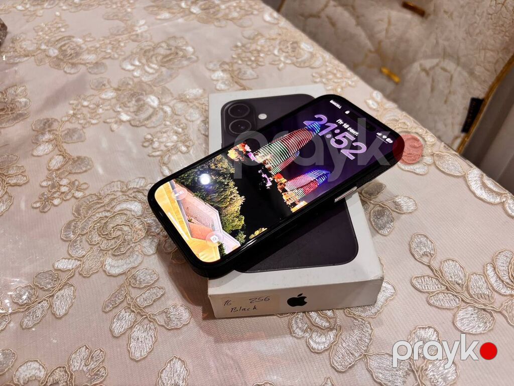 IPhone 16, 256 GB, Qara — Apple iPhone, Gəncə (2)