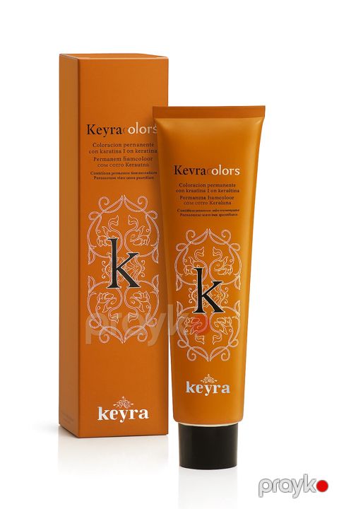 Saç boyası Keyra Colors 7.60 Kumral Saf Qızıl, 100 ml — Bakı