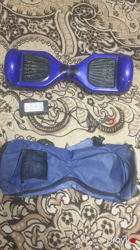 Öz-özünə tarazlanan skuter (hoverboard) – mavi rəng Xüsusiyyətlər — Bakı