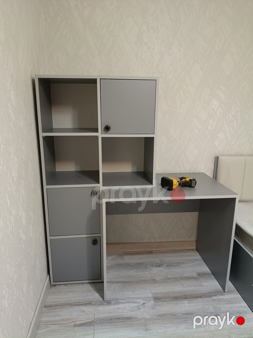 Düz masa, Stulsuz, Polkalı, Siyirməli, Sadə laminat — Kompüter masaları və kresloları, Bakı (5)