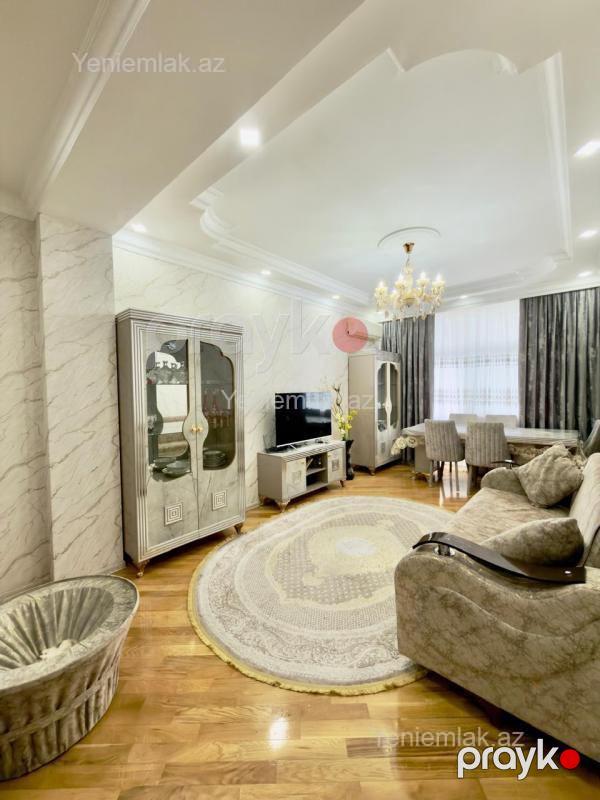 Satılır 3 otaqlı Bina evi menzil (Yeni tikili), 100 m², Nizami rayonu — Mənzil, Bakı (2)
