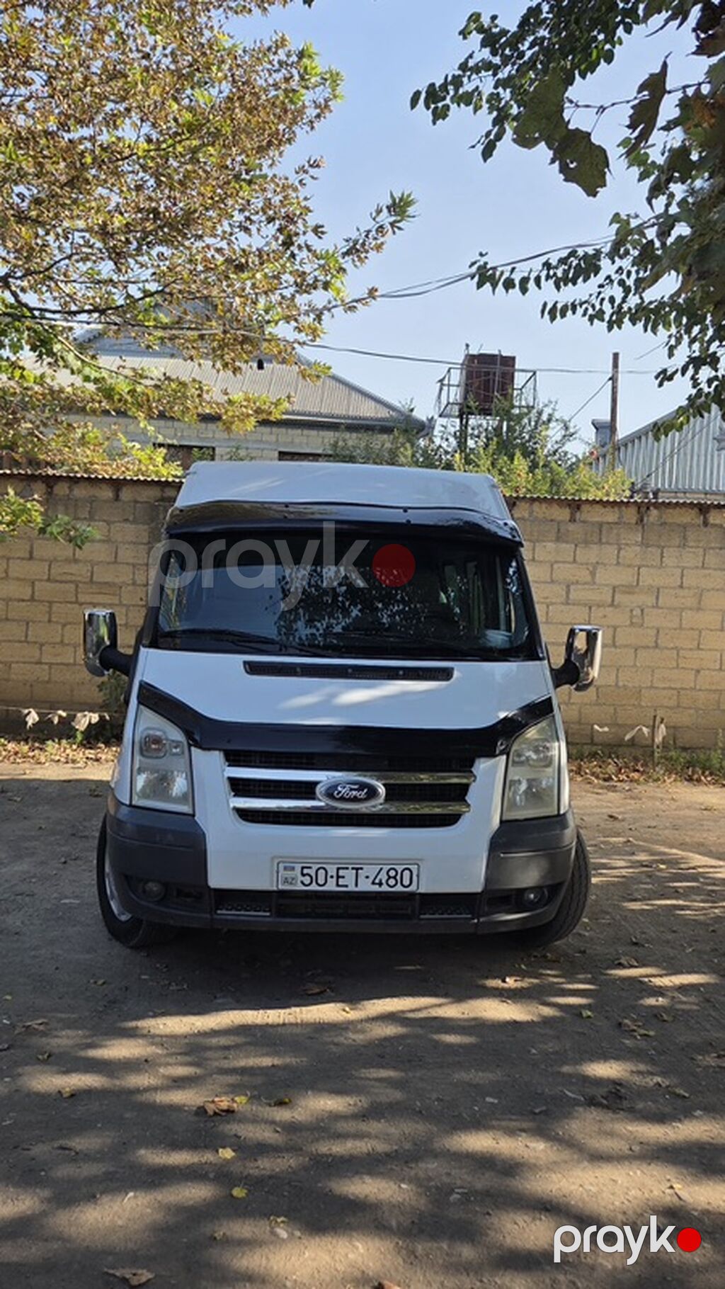 Ford Transit mikroavtobus - Kuzov: yüksək tavanlı, ağ rəng, arxa 50-ET-480 — Avtomobillər, Ağcabədi (7)