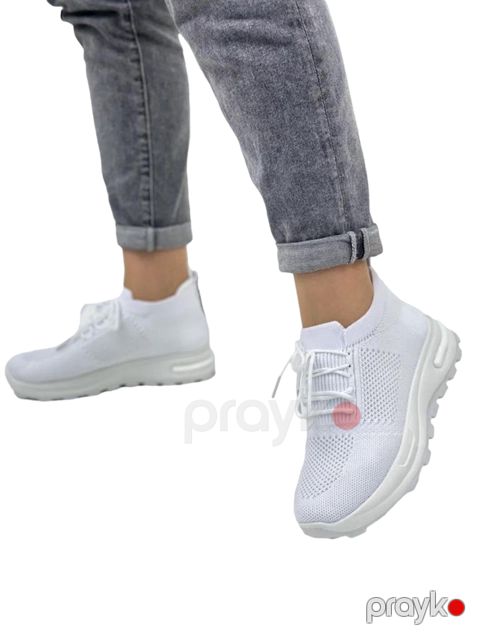 Qadınlar üçün sliponlar w-246-2, ağ, parça, ölçü 40 — Bakı
