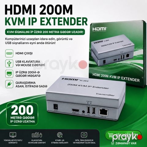 4K 100M Hdmi Extender — Bakı