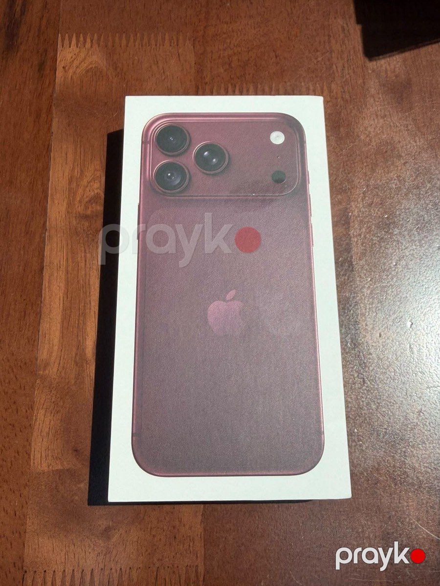 Apple iPhone 18 Pro Max Burgundy 512GB/12GB — Smartfonlar, Bakı (5)