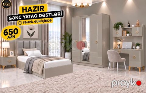 Hazır Gənc Yataq Dəstləri – gün içində təhvil Dəst tərkibi: - Tək — Bakı