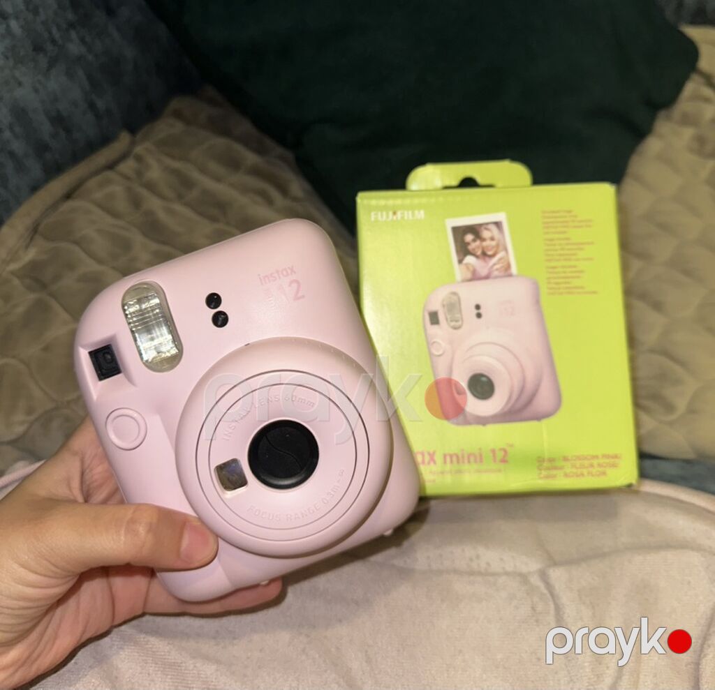 Fujıfılm Instax Mini 12 — Blossom Pink rəngində ani fotokamera — Fotoaparat, Bakı (2)