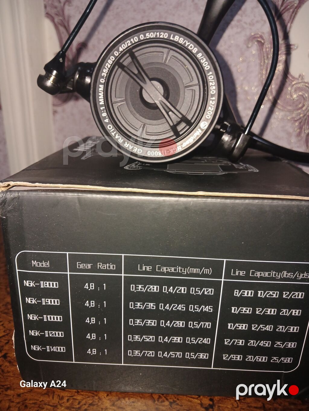 Balıqçılıq çarxı Ngk-ıı (spininq üçün) - Model: Ngk-ıı (qutuda — Camping, ovçuluq və balıqçılıq, Bakı (3)