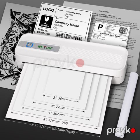Termal printer "Netum A4" model XL-P801 — Bakı