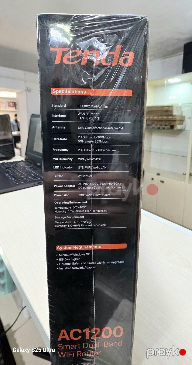 Router Tenda ac1200 — Şəbəkə və server avadanlığı, Sumqayıt (2)
