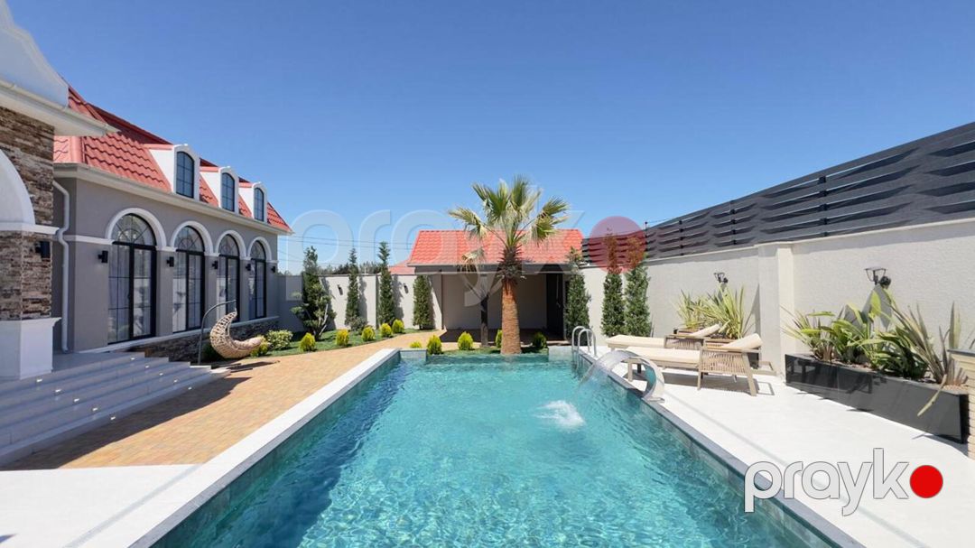 Satılır 5 otaqlı həyət evi/bağ evi 400 m² — Ev, villa, Bakı (12)