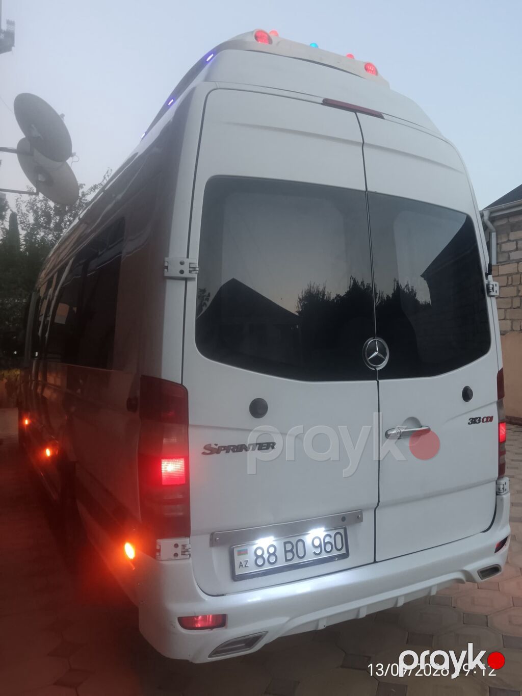Mercedes-Benz Sprinter: 2.7 l 2012 il Mikroavtobus — Avtomobillər, Tovuz (4)