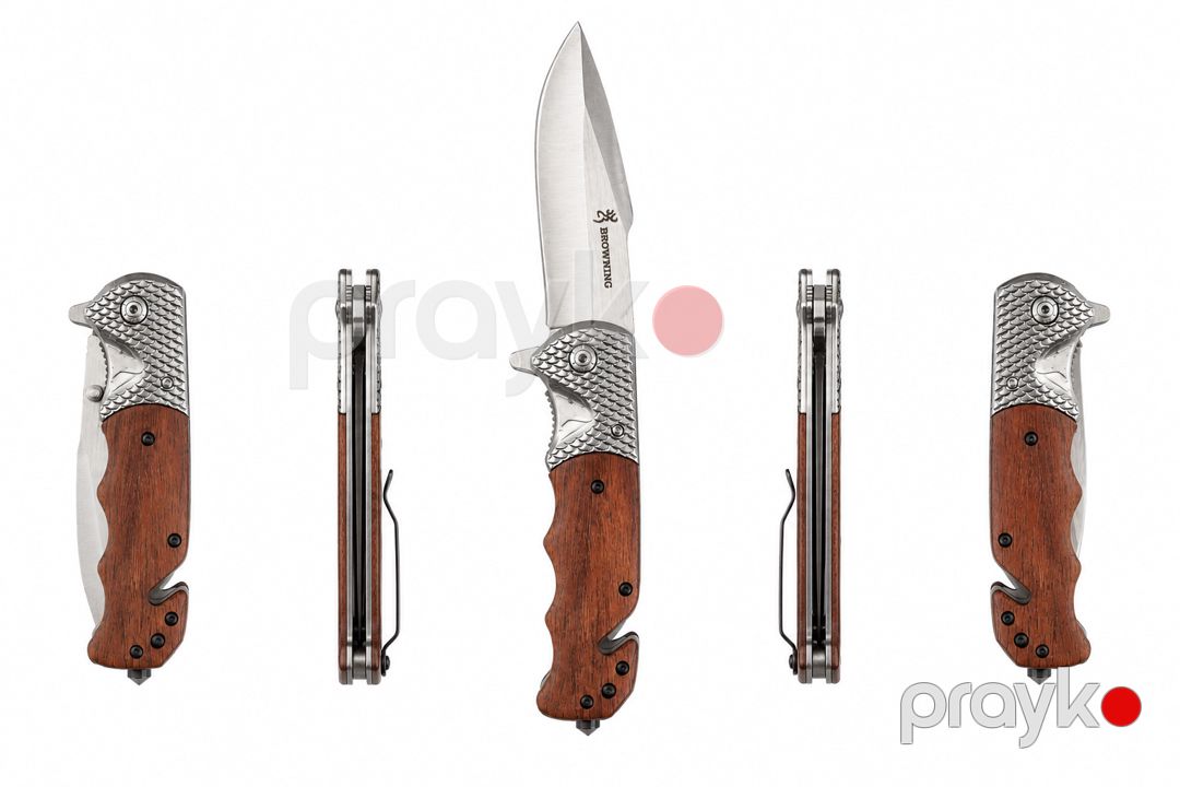 Bıçaq Browning, paslanmayan polad/metal/taxta — Mallar, Bakı (2)