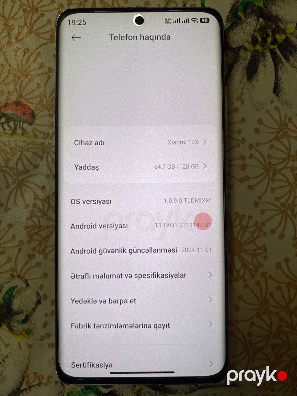 Xiaomi 12X, 128 GB — Xiaomi, İmişli (5)