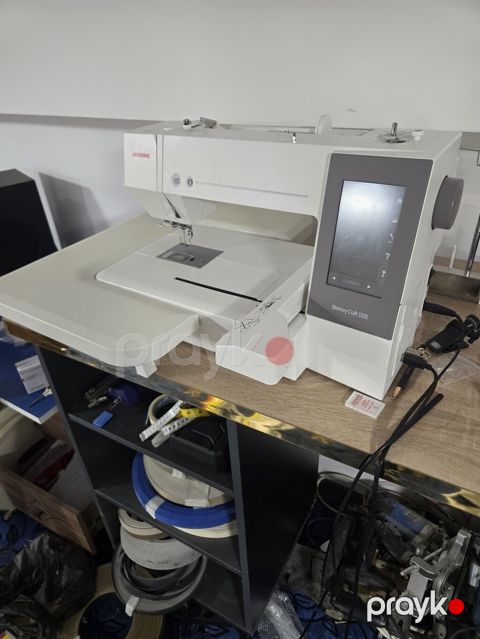 Janome Memory Craft 550E – kompüterləşdirilmiş naxışma (embroidery) — Mingəçevir