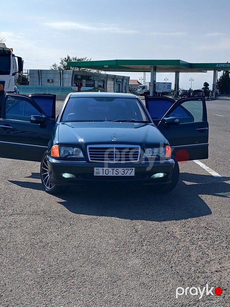 Mercedes C 200, 2.0 L, 1999 il, 429 638 km — Avtomobillər, Biləsuvar (10)