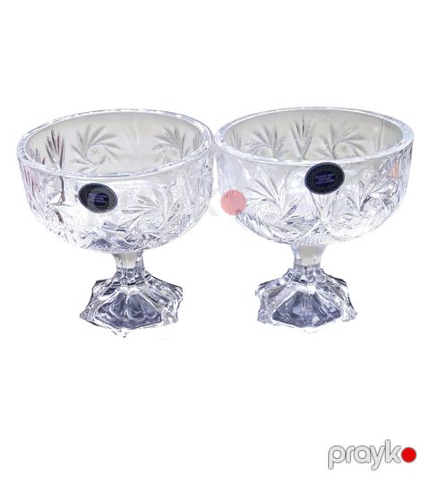 Şəkər qabı Yujing Glass Ware YJP-7091, şüşə, şəffaf — Bakı