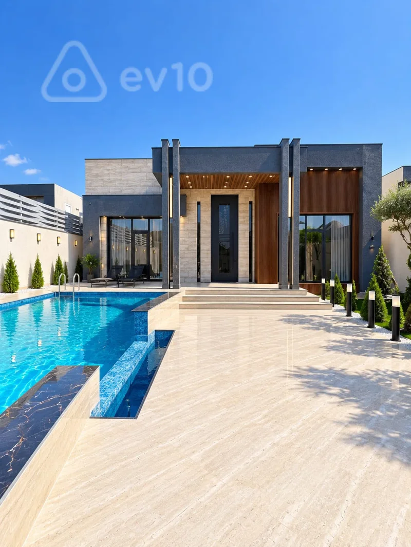 5 otaqlı həyət evi, 180 m², Mərdəkan — Ev, villa, Bakı (3)