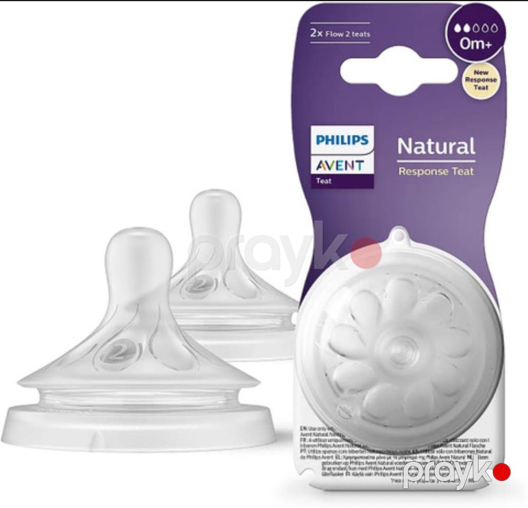 Qidalanma üçün əmziklər Philips Avent Natural Response SCY962/02, yenidoğulan, silikon, 2 əd — Mallar, Bakı (2)