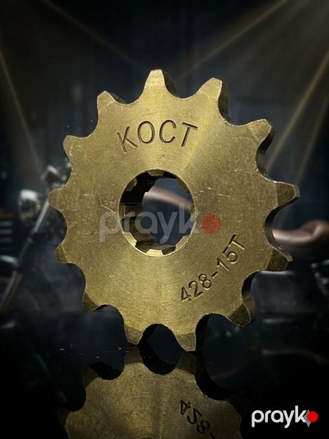 Qabaq ulduz motosiklet üçün 70cc -15T Gold — Bakı