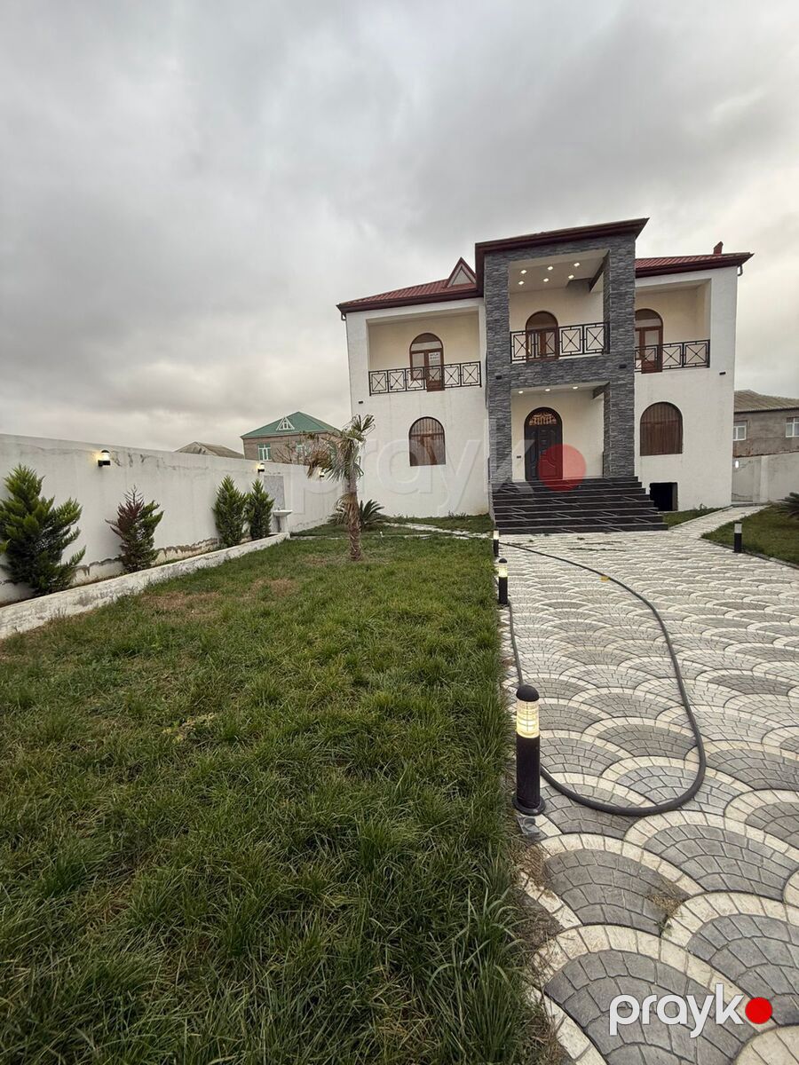 Satılır 6 otaqlı həyət evi/bağ evi 300 m² — Ev, villa, Bakı (3)