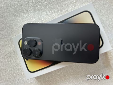 IPhone 14 Pro, 256 GB, Black Titanium, Zəmanət, Simsiz şarj, Sənədlərlə — Bakı