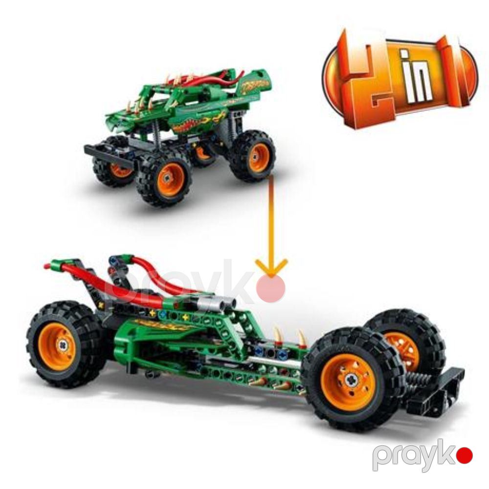 Konstruktor Lego Technic Monster Jam Dragon 42149 — Mallar, Bakı (3)