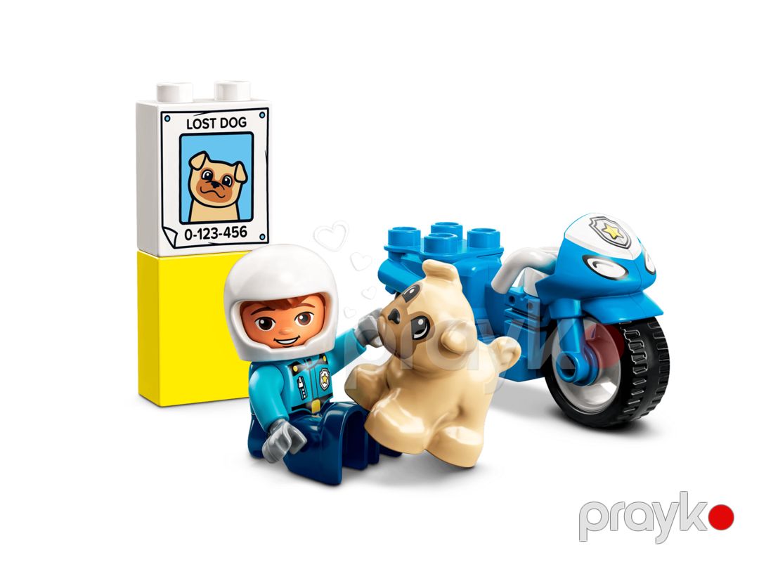 Konstruktor Lego Duplo Police Motorcycle 10967 — Mallar, Bakı (2)